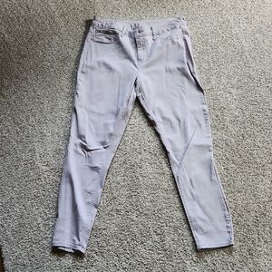 Maurices Light Gray Skinny Pants